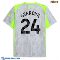 Fotballdrakt Herre Manchester City Josko Gvardiol #24 Tredjedrakt 2025-26 Kortermet